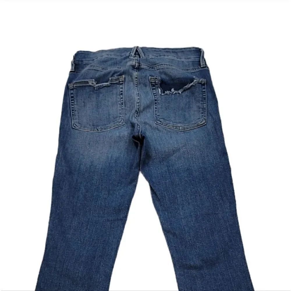 Good American Good Legs High Rise Skinny Denim in Blue 107 Medium Wash Size 4/27 - Picture 4 of 11